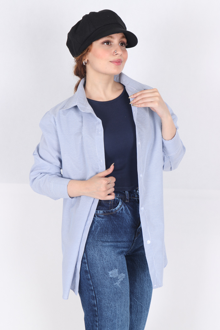شومیز راه راه 2283
