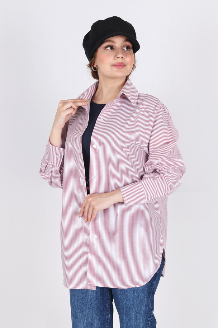شومیز راه راه 2284