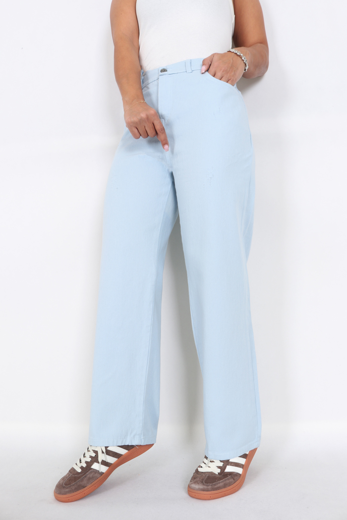 شلوار بگ فیت رنگی 3172