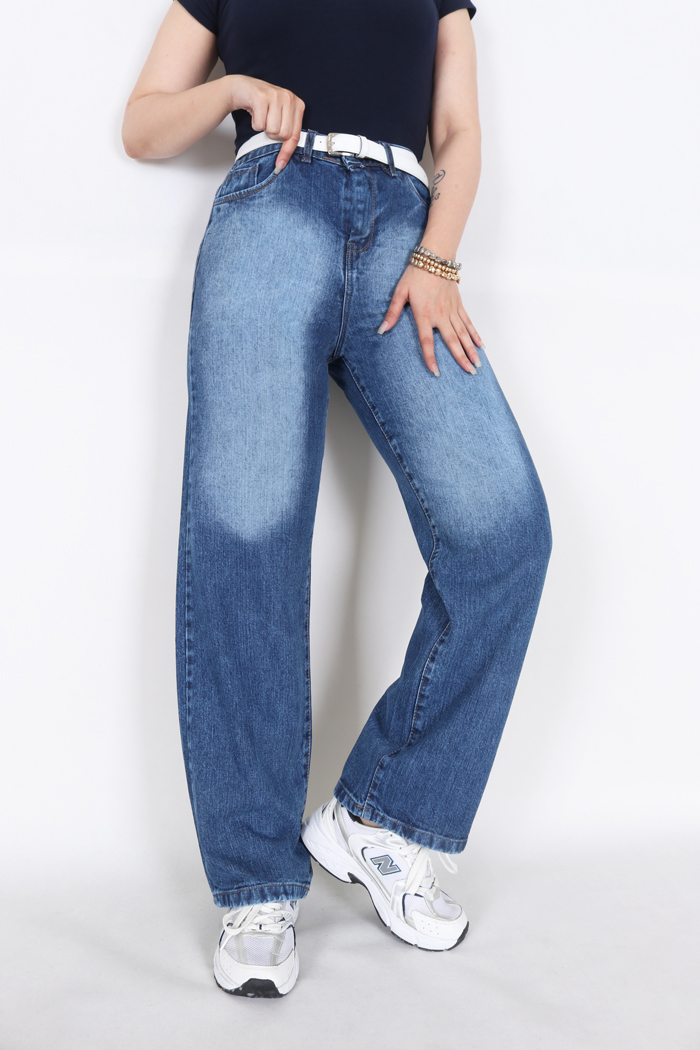 شلوار جین بگ فیت 3925