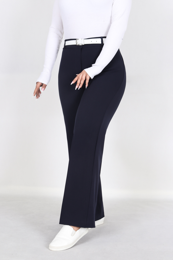 شلوار پارچه ای نیم بگ 3954