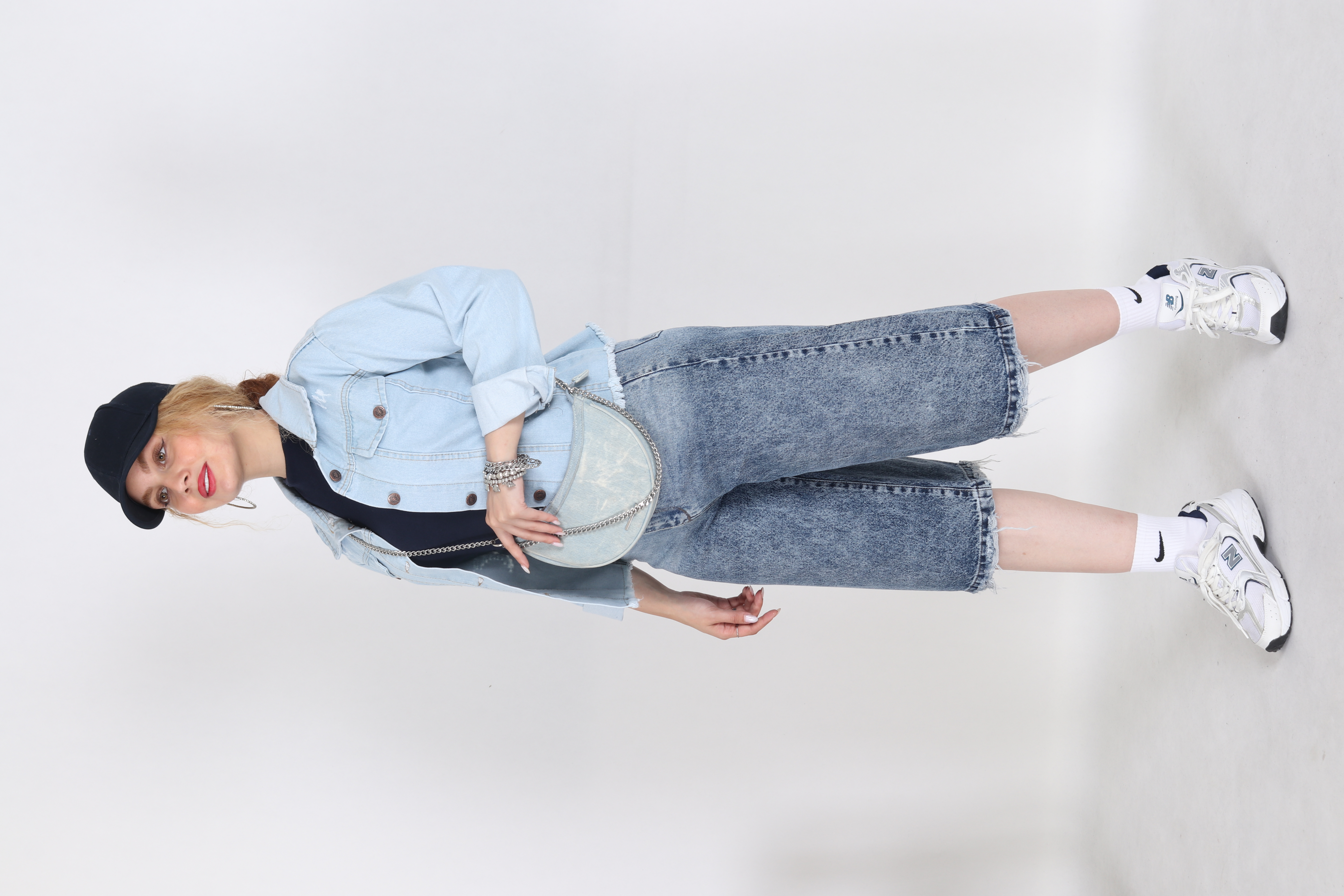 کت جین کوتاه 3995