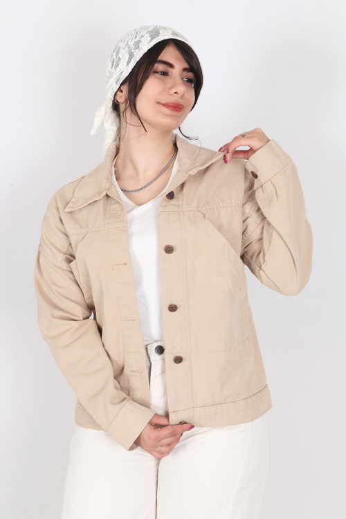 کت کتان رنگی 3998