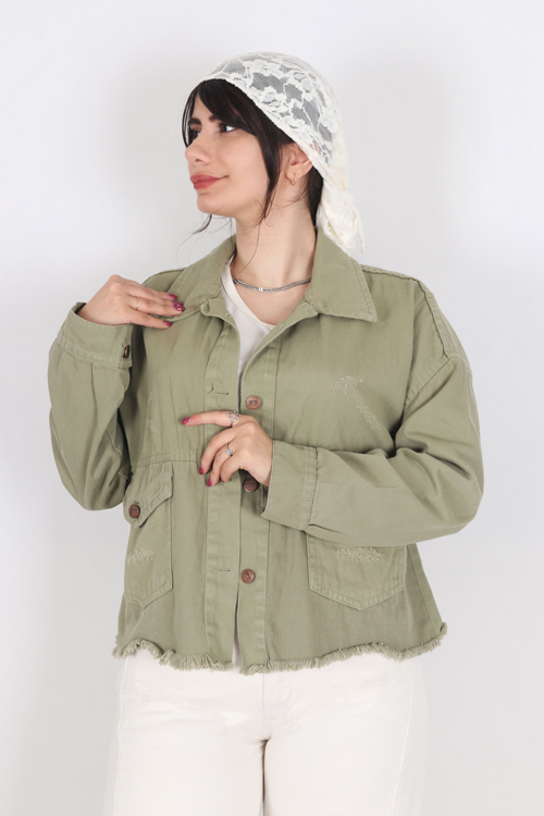 کت کتان رنگی 4004