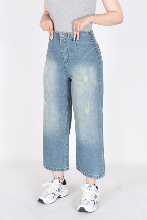 شلوار جین واید لگ 4008