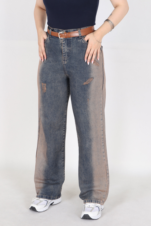 شلوار جین واید بگ 4020