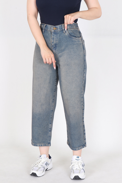 شلوار جین واید لگ 4029